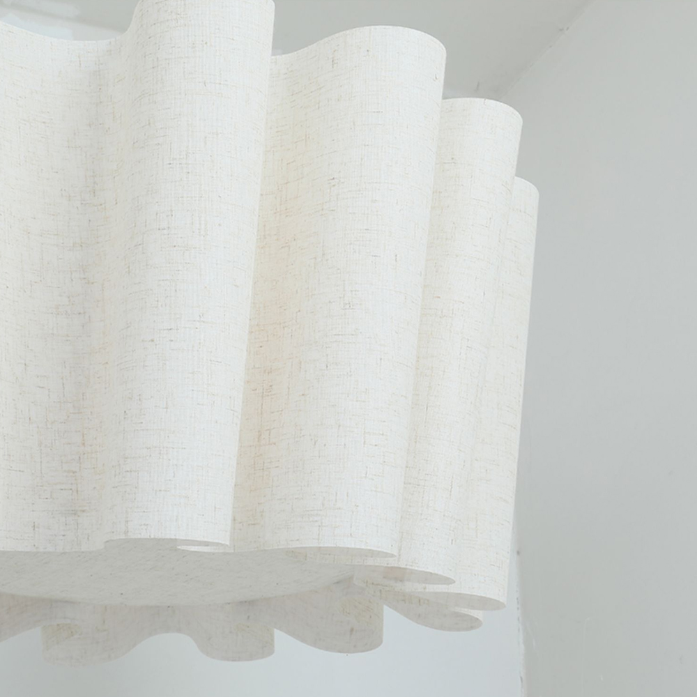 Japanese Retro Artistic Fabric Chandelier Wabi-sabi Home decor Pendant Light-Handwovenlamp