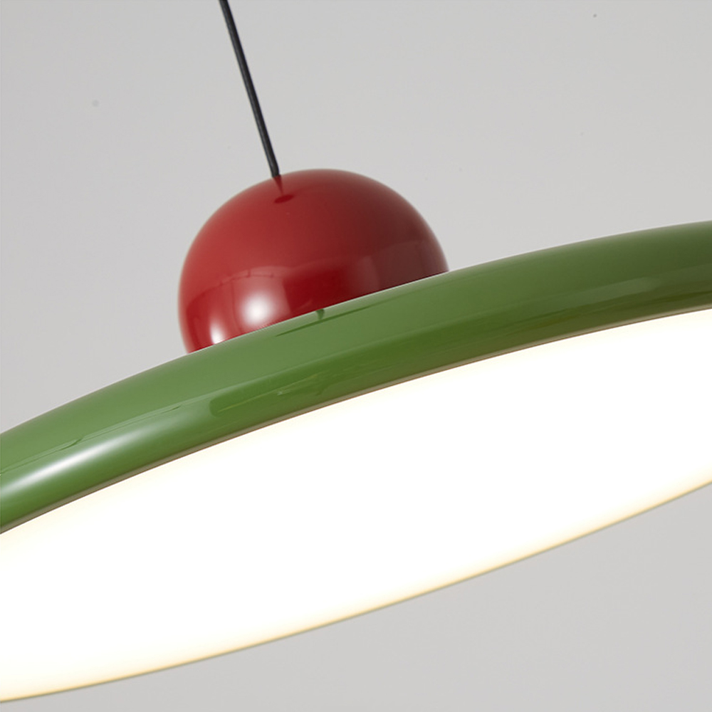 Mid Century Modern Dish Shape Dining Room Chandelier Scandinavian Lamps-Handwovenlamp