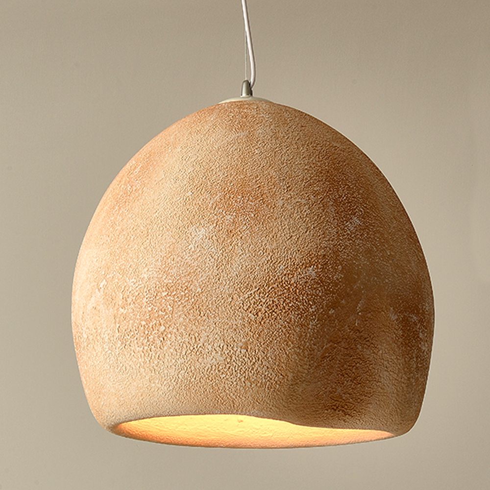 Design Concave Retro Chandelier Japanese B&B Living Room Pendant Lamp-Handwovenlamp