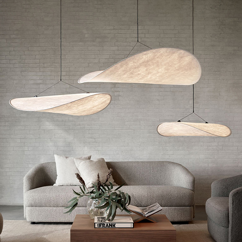 Denmark Luxury New Works Silk Chandelier For Dining Room Living Room-Handwovenlamp