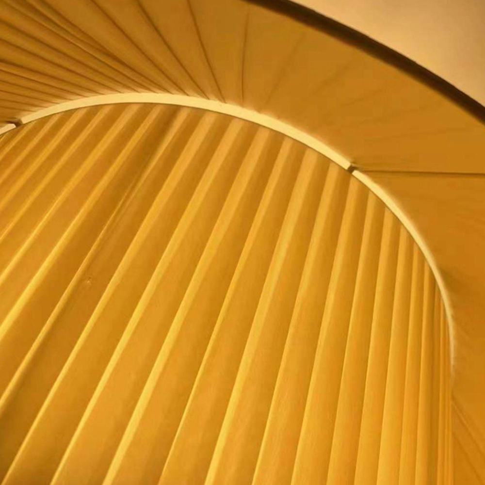 Living Room White Chandelier Nordic Paris Modern Minimalist Fabric Lamp-Handwovenlamp