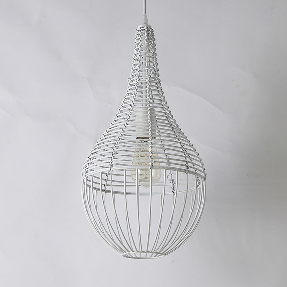 Nordic Metal Pendant Light Unique Design Restaurant Kitchen Island Chandelier-Handwovenlamp