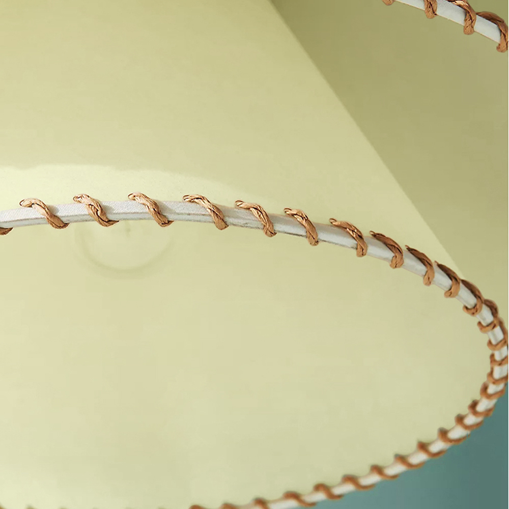 Nordic Simple PVC Dining Chandelier Wabi-sabi Style Bedroom Pendant Light-Handwovenlamp