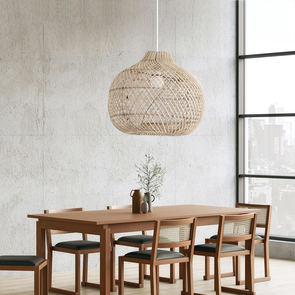 Quality Handmade Rattan Pendant Light