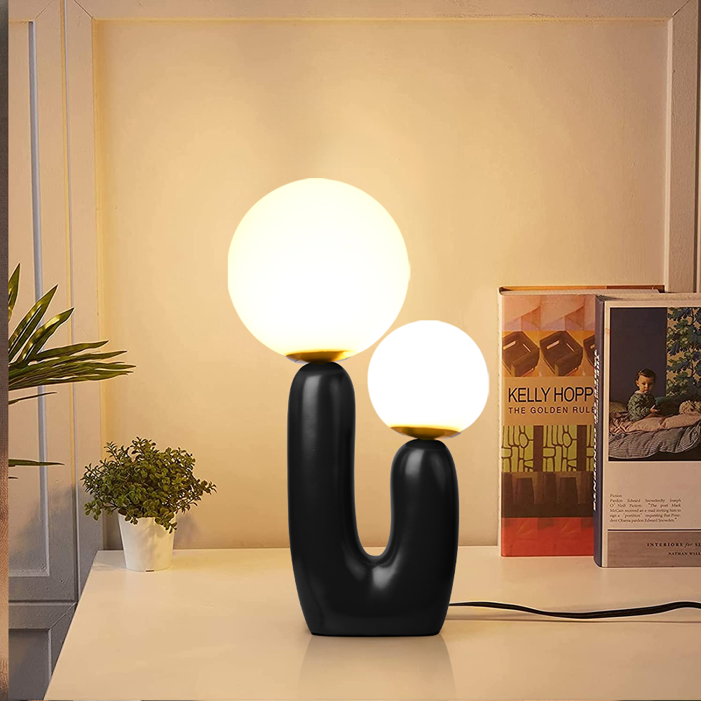 Medieval Vintage Matsubara Green Table Lamp-Handwovenlamp