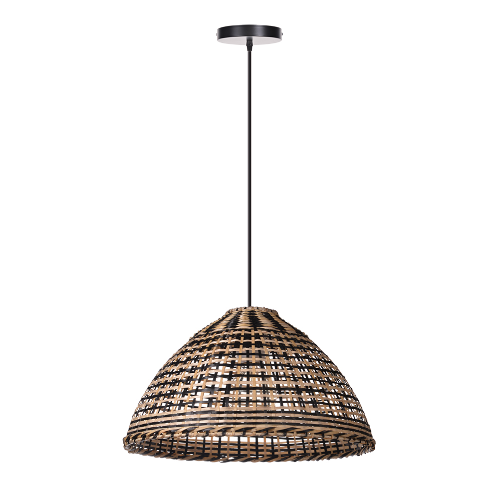 Classic Color Matching Rattan Chandelier For Dining Room-Handwovenlamp