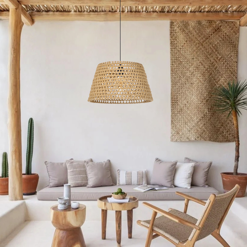 Seagrass Hanging Light Dining Area Pendant Chandelier