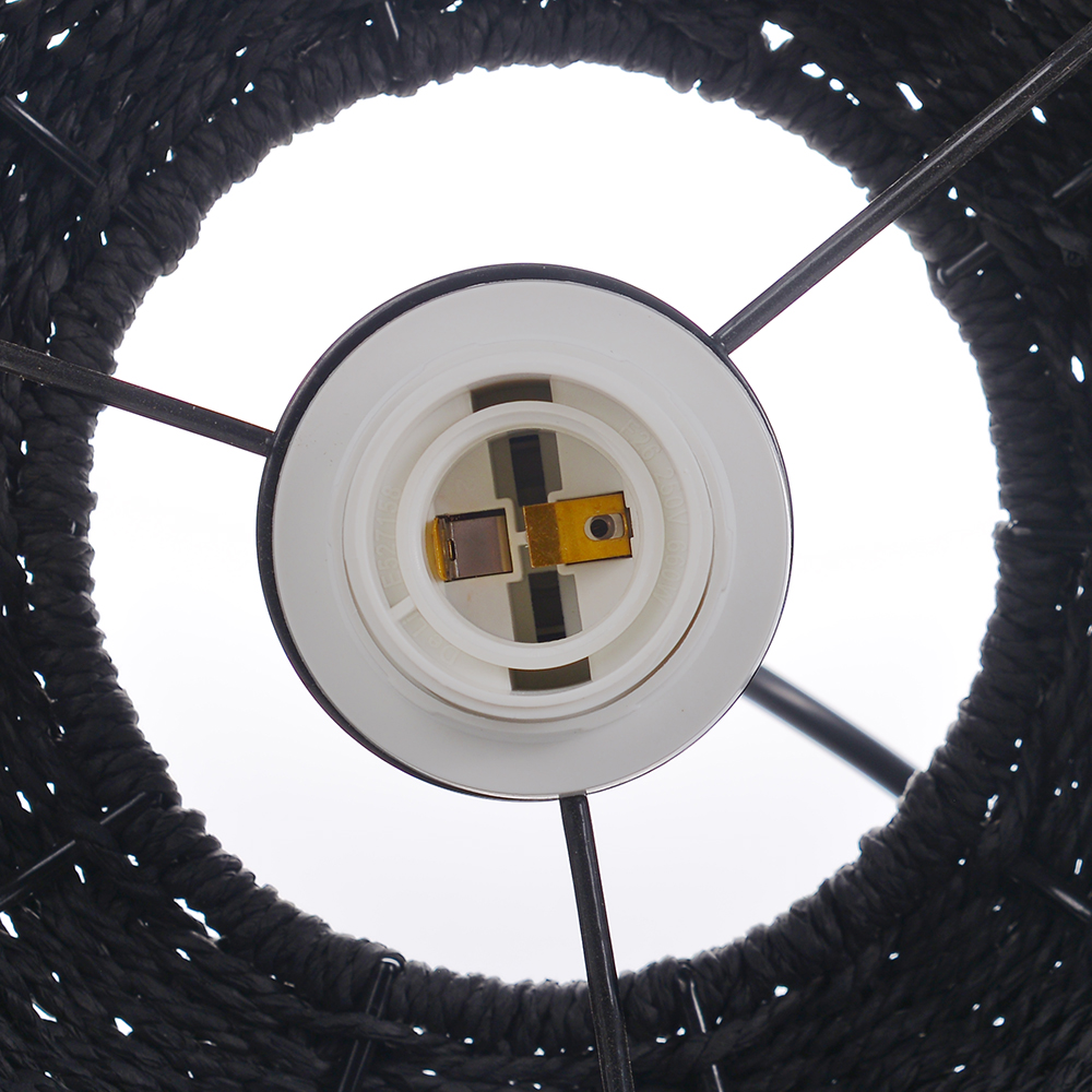 Restaurant Natural Seagrass Rattan Pendant Lamp Dining Room Lighting-Handwovenlamp