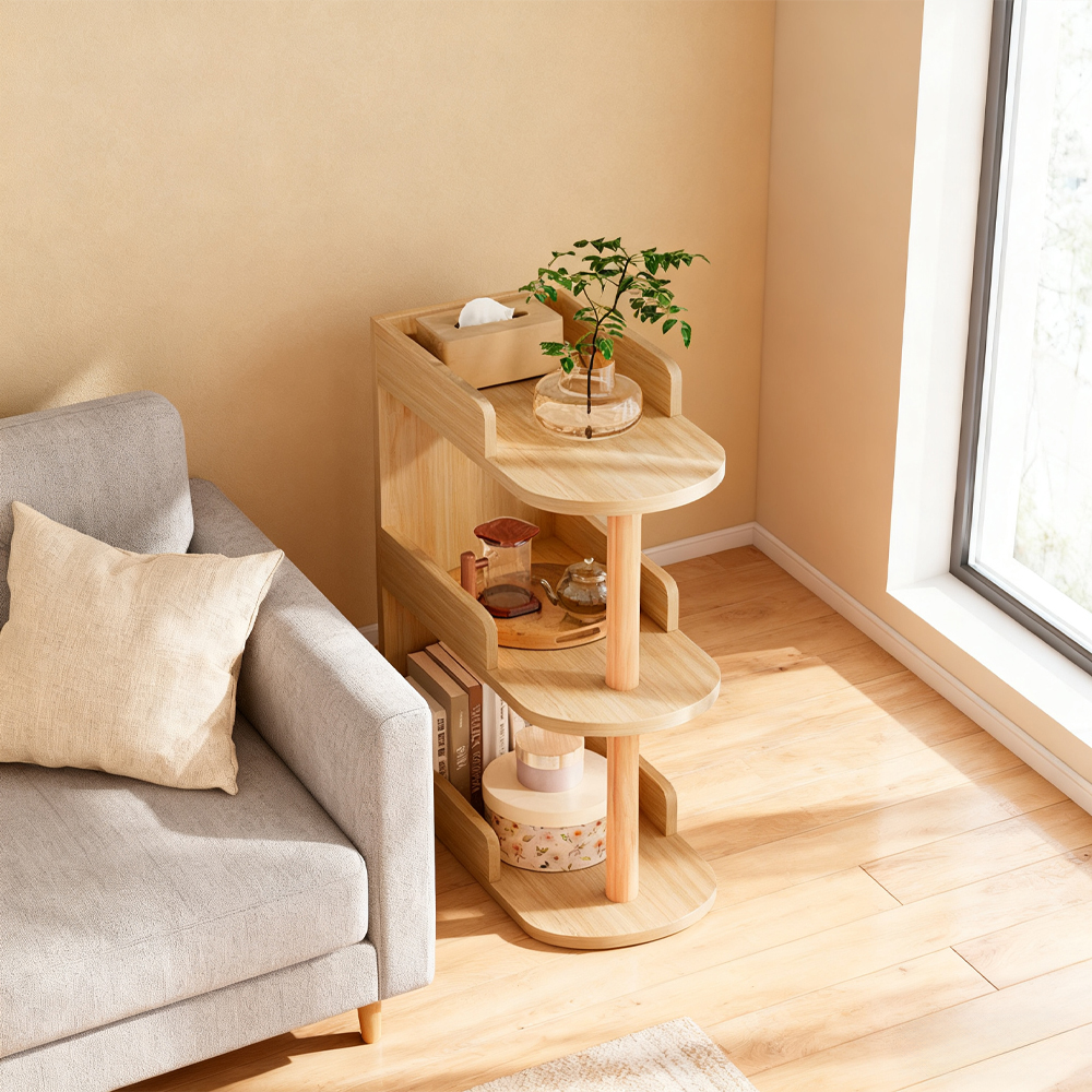 Living Room Mini Shelf Gap 4-layer Storage Cabinet