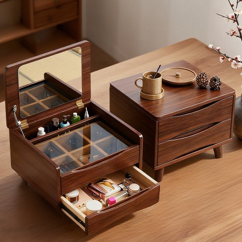 Nordic Mini Dressing Table Small Bedroom Multifunctional Storage Cabinet
