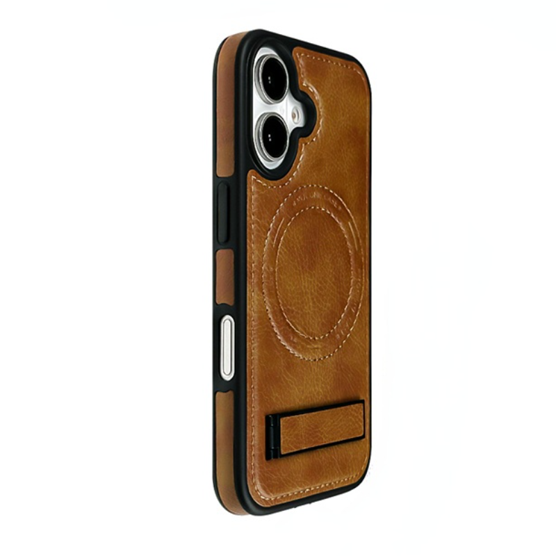 Leather Magsafe Bracket Phone Case