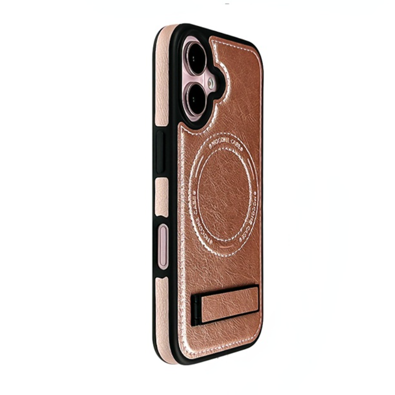 Leather Magsafe Bracket Phone Case