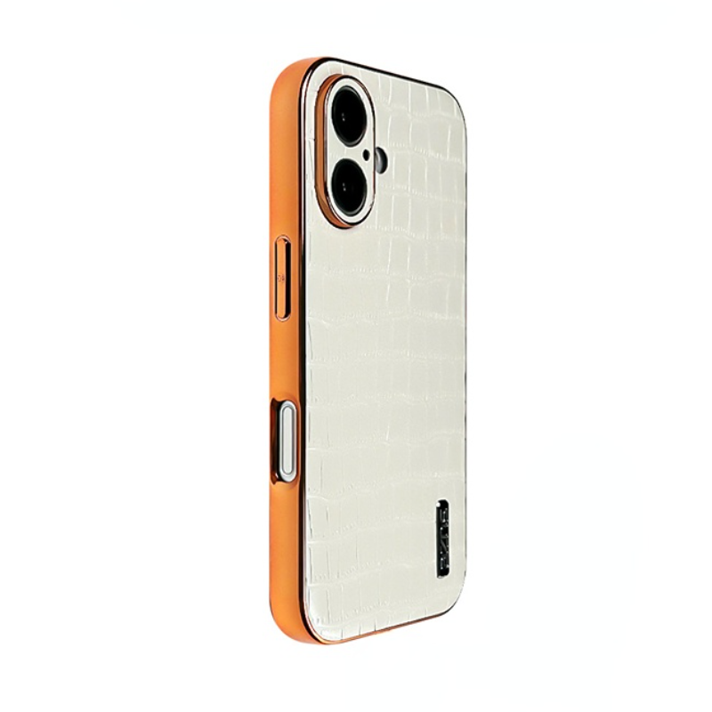 Luxury Electroplated Fame Leather Phone Case