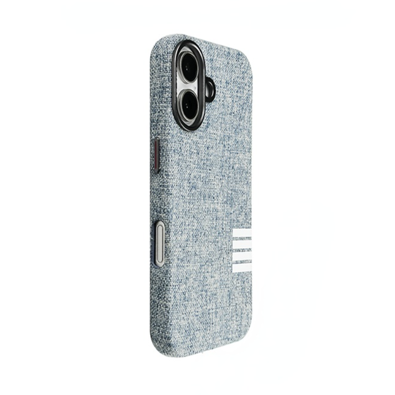 Business Linen Pattern Cloth Phone Case