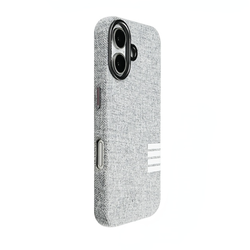 Business Linen Pattern Cloth Phone Case