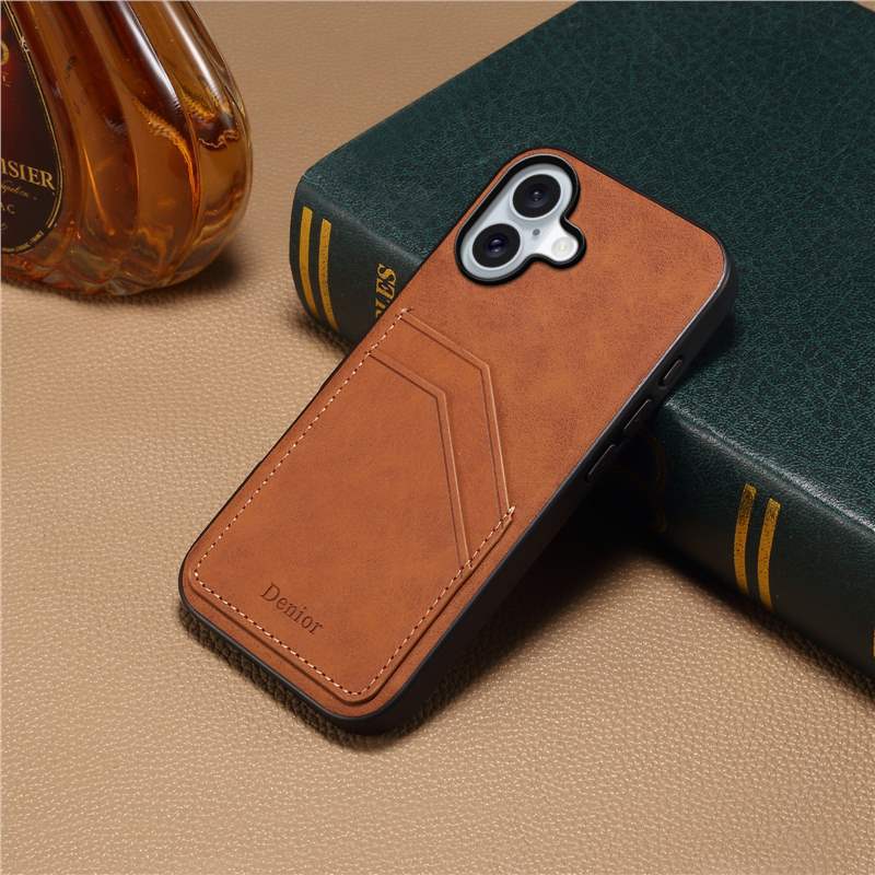 Luxury Slim Card Slot Leather Phone Case