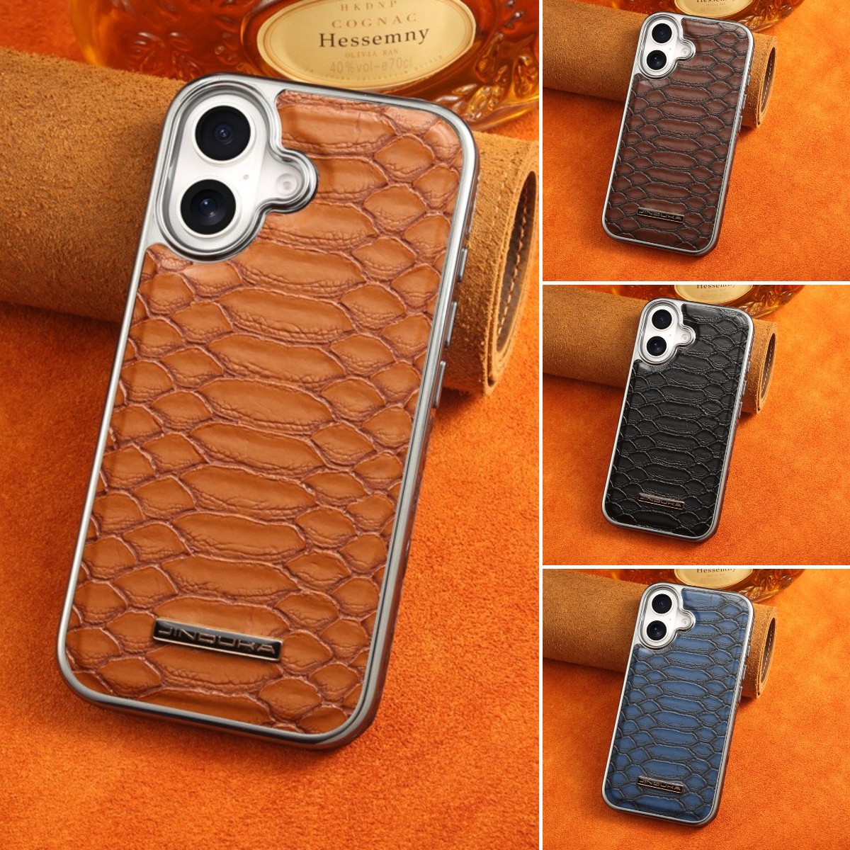 Luxury Leather Shockproof Phone Case