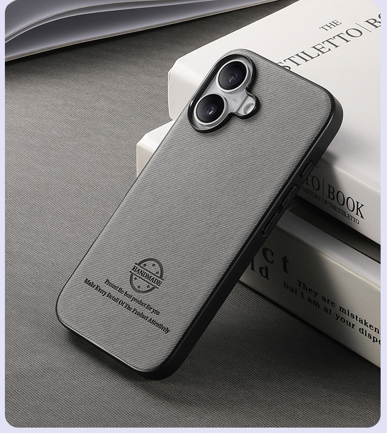 Luxury Leather Magsafe Phone Case for Apple iPhone