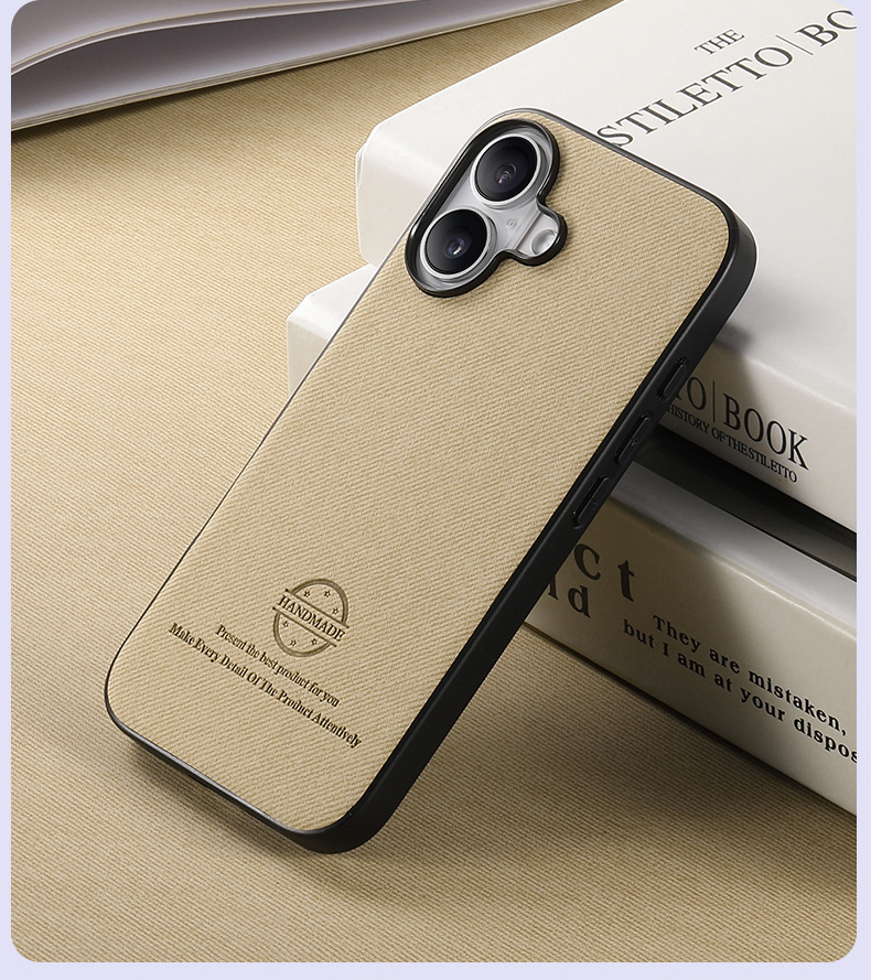 Luxury Leather Magsafe Phone Case for Apple iPhone