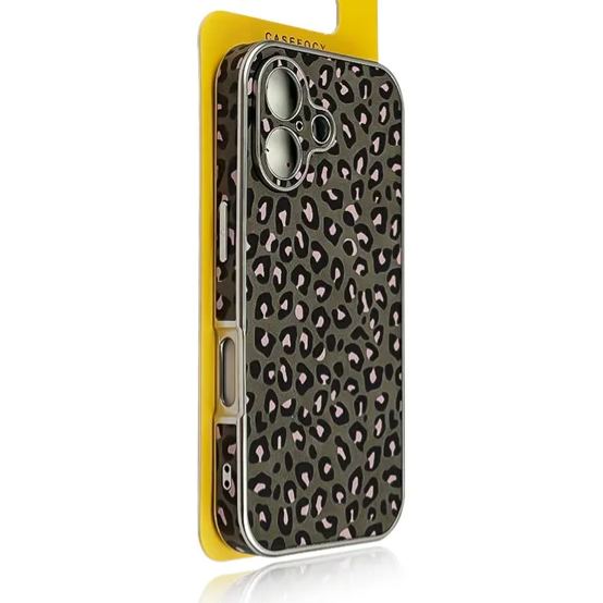 Leopard Printed Silicone Phone Case