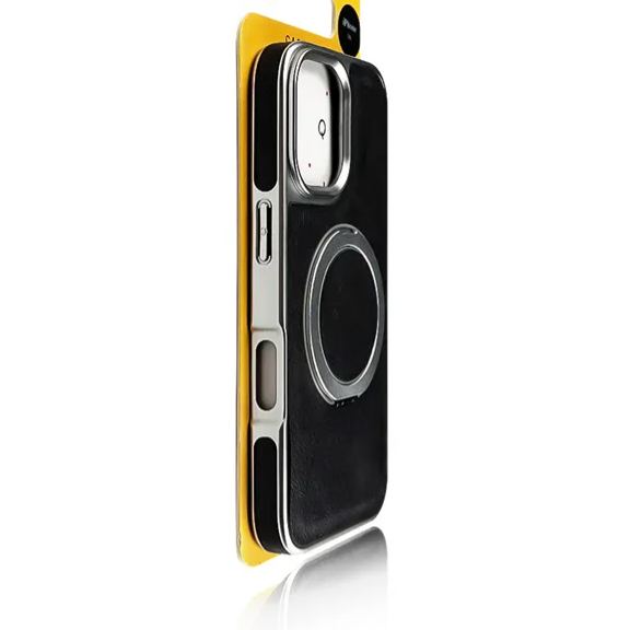 Leather Rotating Bracket Phone Case