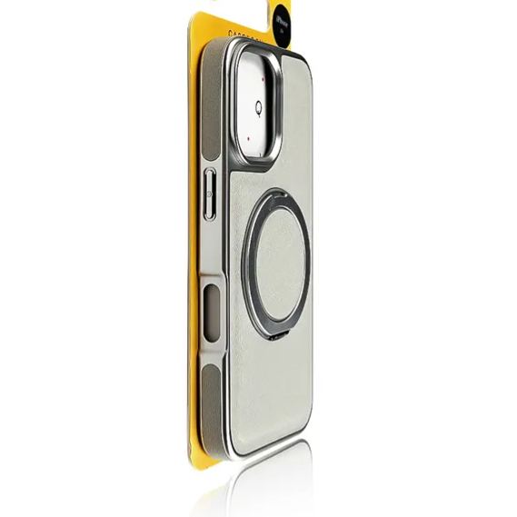 Leather Rotating Bracket Phone Case