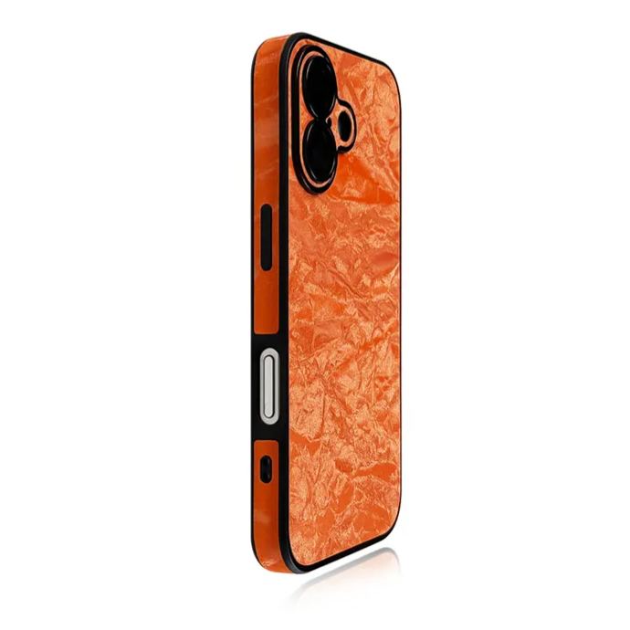 Snow Mountain Printed Leather Phone Case