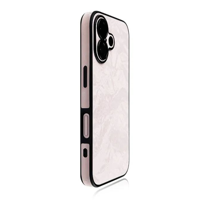 Snow Mountain Printed Leather Phone Case