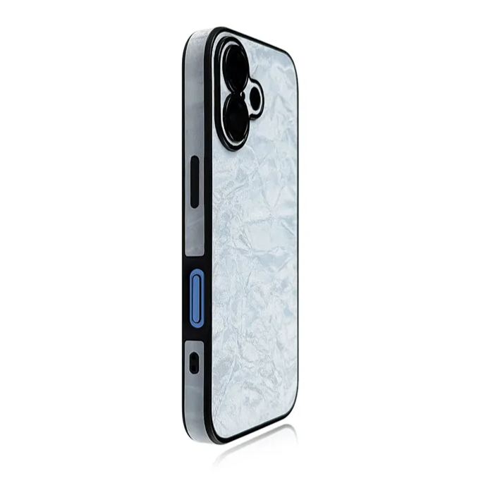 Snow Mountain Printed Leather Phone Case