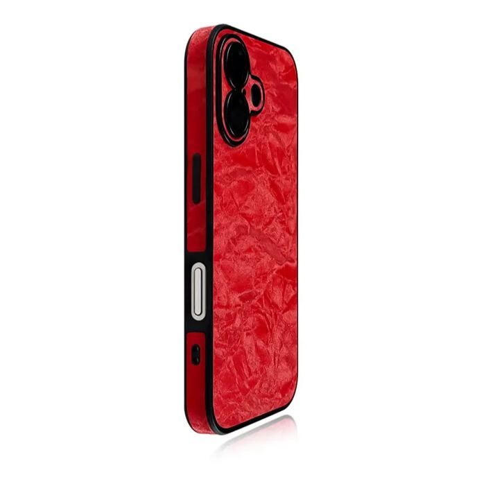 Snow Mountain Printed Leather Phone Case