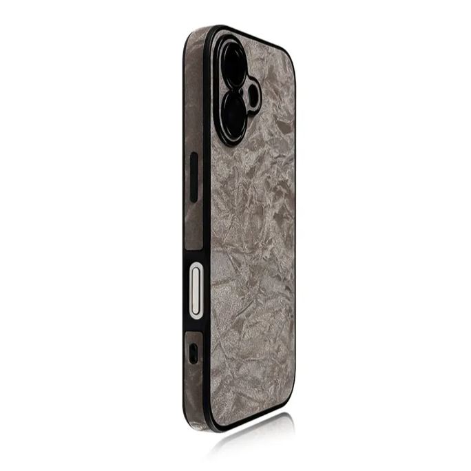 Snow Mountain Printed Leather Phone Case