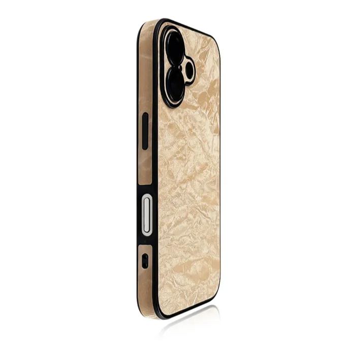 Snow Mountain Printed Leather Phone Case
