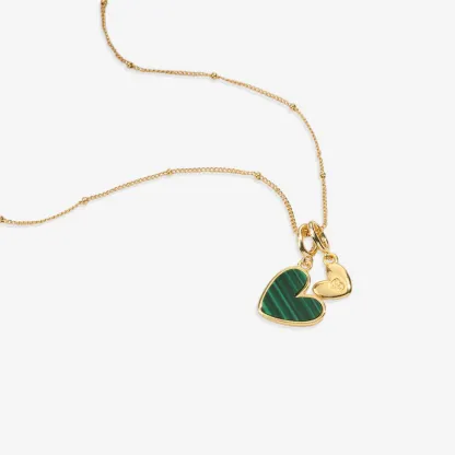 Initial Heart Necklace