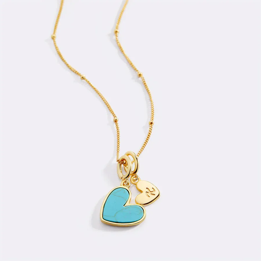 Initial Heart Necklace