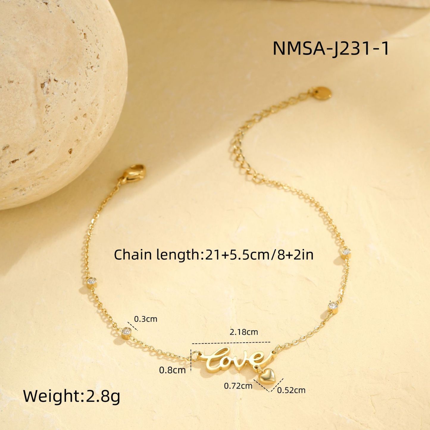Customizable Name Letter Anklet, Fashionable Beach Anklet