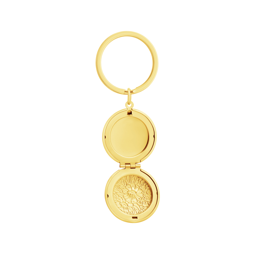 Mother's Day Gift Retro Exquisite Double-Sided Photo Frame Keychain
