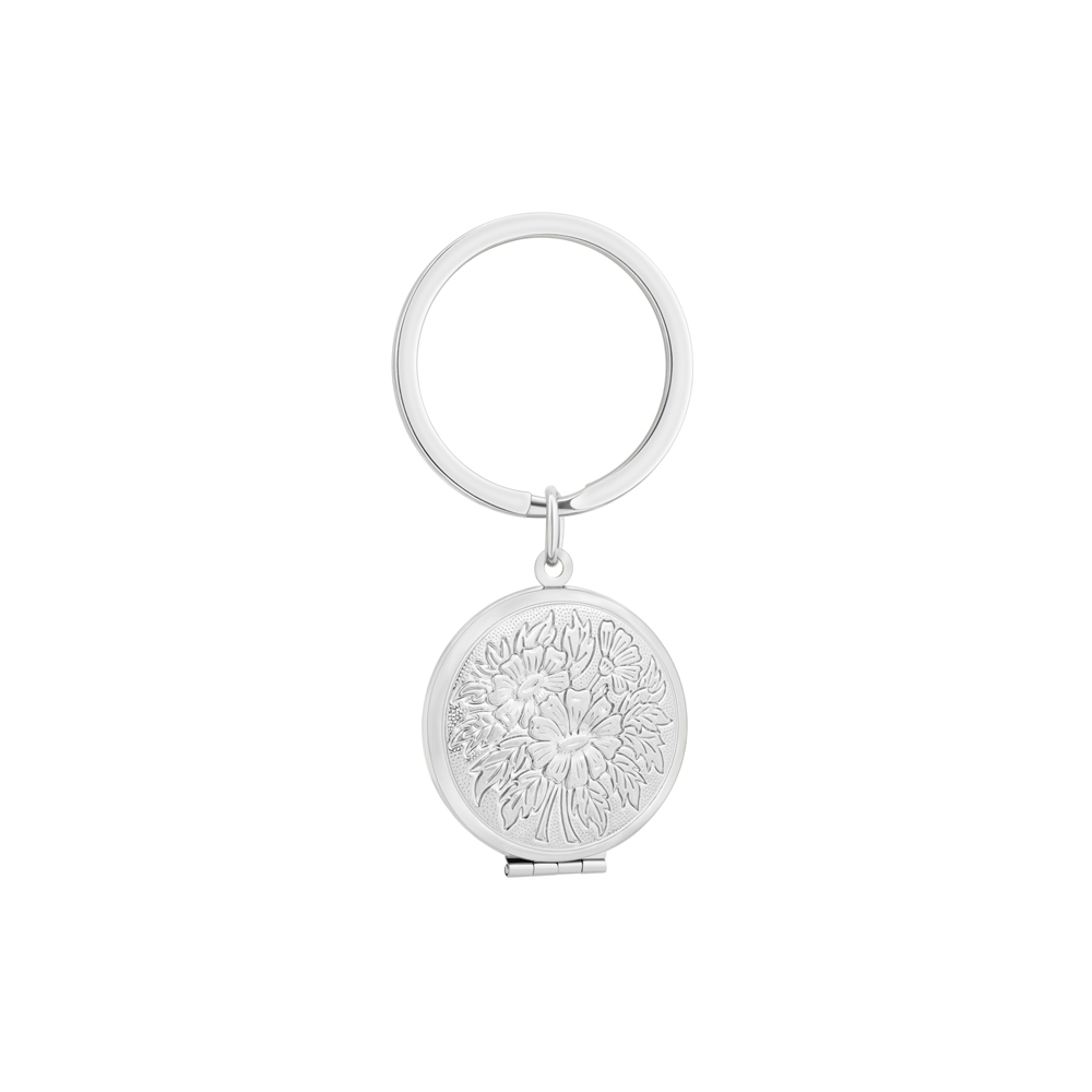 Mother's Day Gift Retro Exquisite Double-Sided Photo Frame Keychain