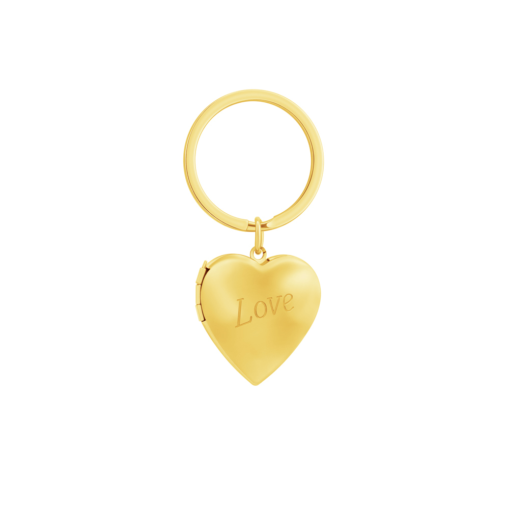 Mother's Day Gift Retro Exquisite Double-Sided Photo Frame Keychain