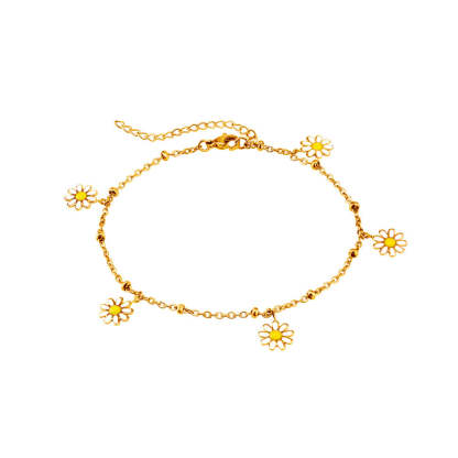 Sunflower anklet series