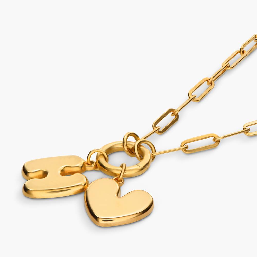 Bubble Up Initial Necklace