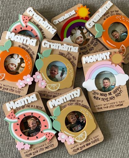 Mother's Day Fridge Photo Magnet Photo Frame