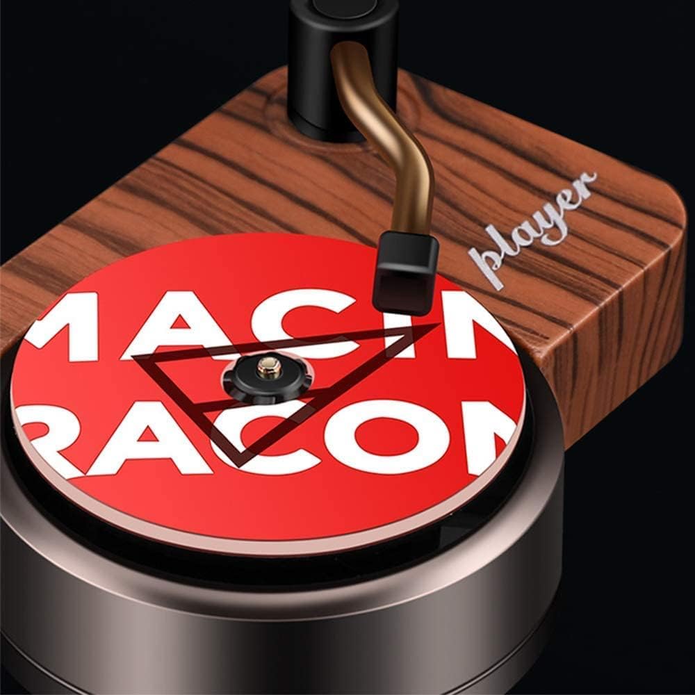 Car Air Freshener, Phonograph Record Player Design Turntable Diffuser