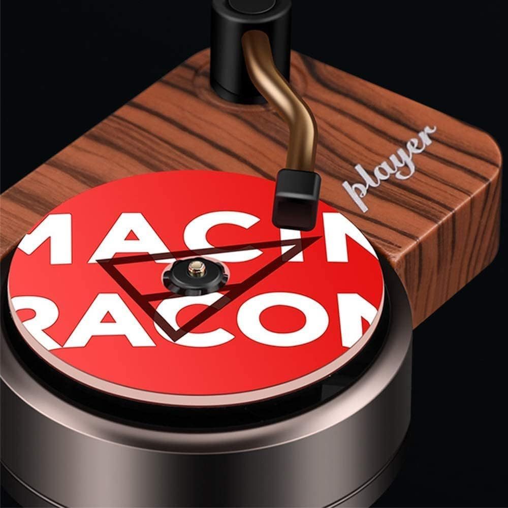 Car Air Freshener, Phonograph Record Player Design Turntable Diffuser