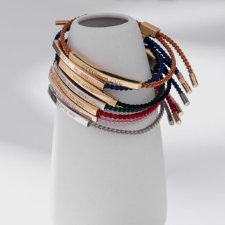 Couples Multi-color Braided Bracelet (2 pieces included)