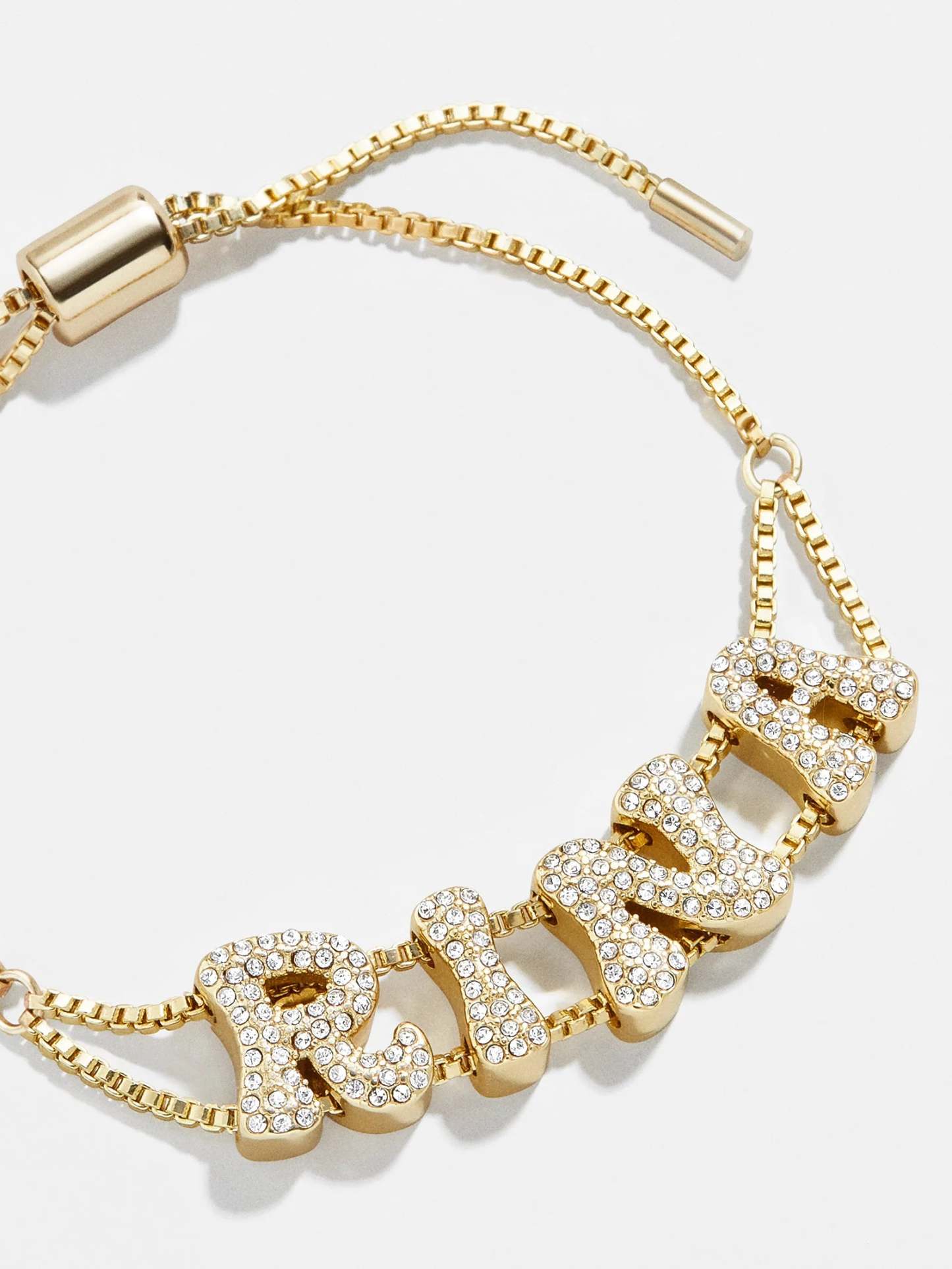 Bubble Name Bracelets
