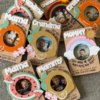 Mother's Day Fridge Photo Magnet Photo Frame