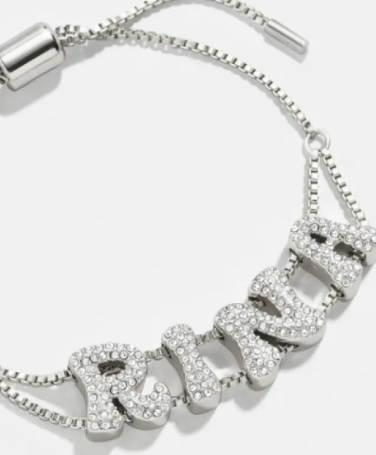 Bubble Name Bracelets