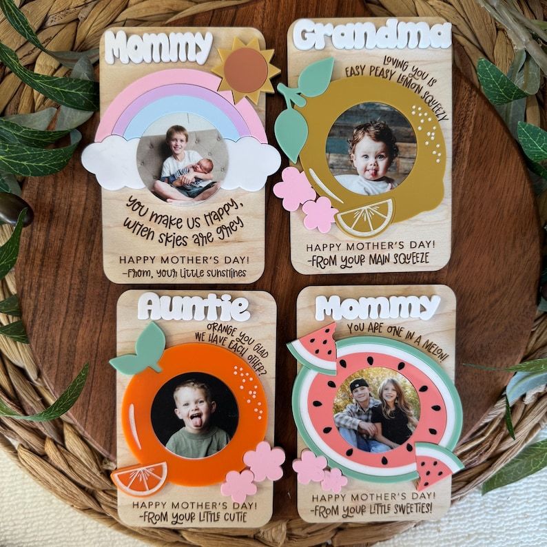 Mother's Day Fridge Photo Magnet Photo Frame