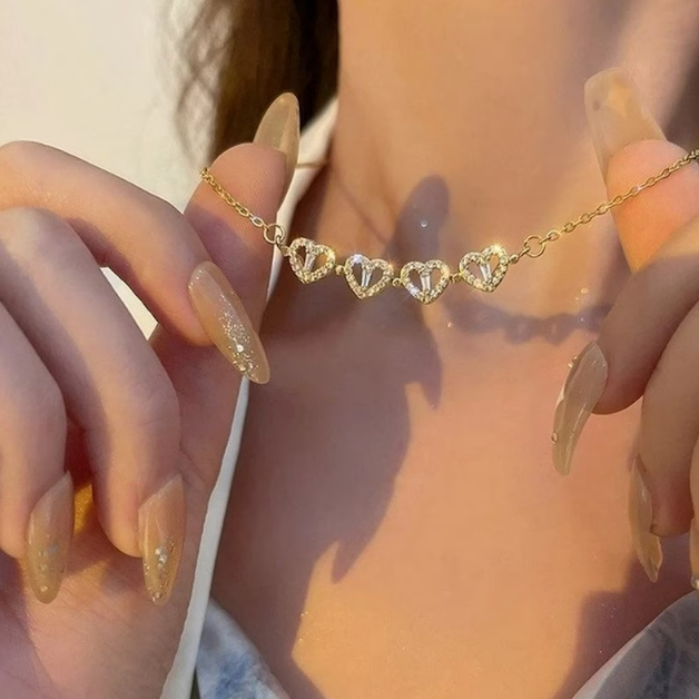 🍀Christmas Gift Lucky Heart Necklace