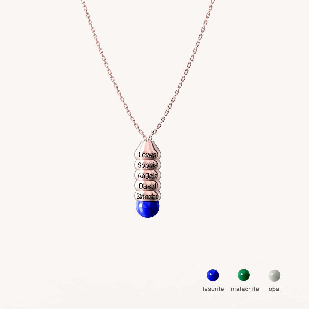 Tapered Bead Necklace